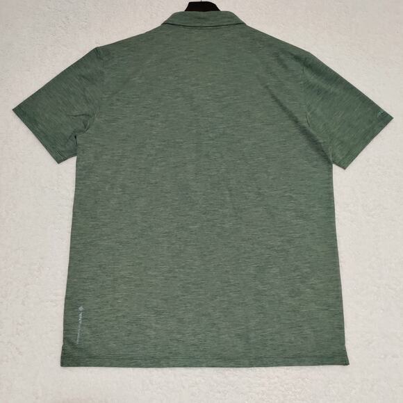Anetik Polo Mens XL Green Premium Performance UPF 30+ Short Sleeve Shirt NWT - Picture 3 of 14
